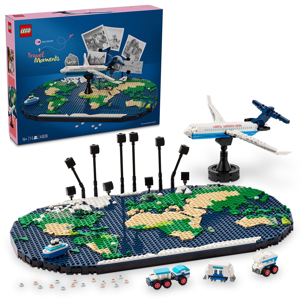 Set LEGO Family - Momente din calatorii (41838)