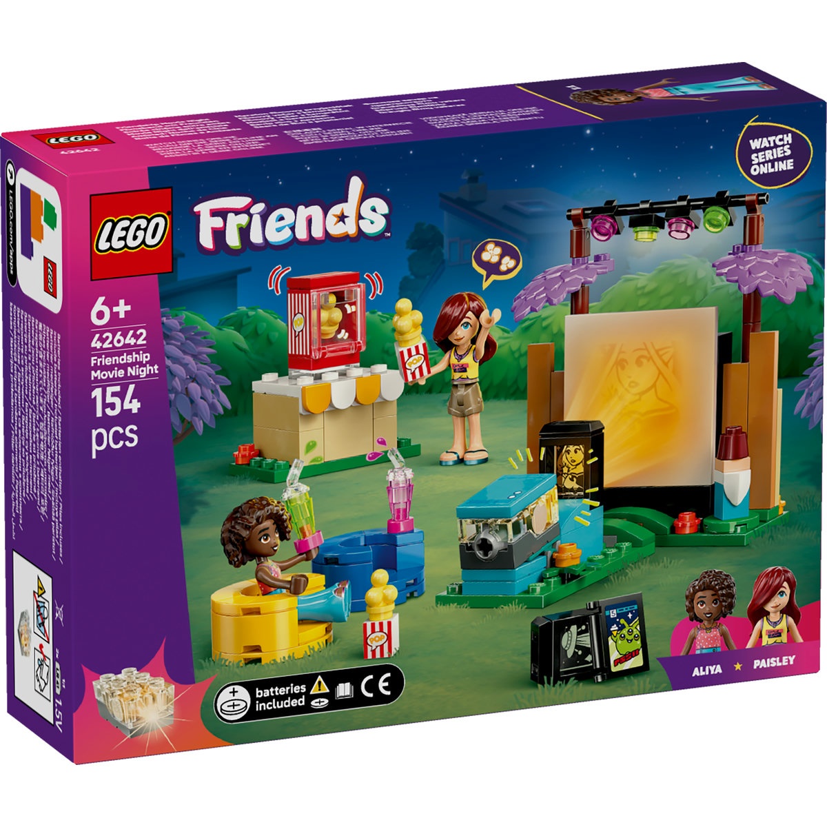 Set LEGO Friends - Seara de film a prieteniei (42642) - 1 | YEO