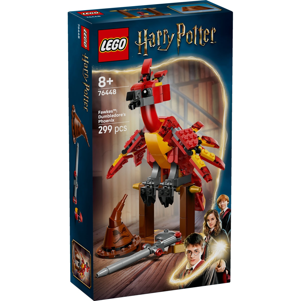 Set LEGO Harry Potter - Fawkes: Phoenixul lui Dumbledore (76448) - 1 | YEO