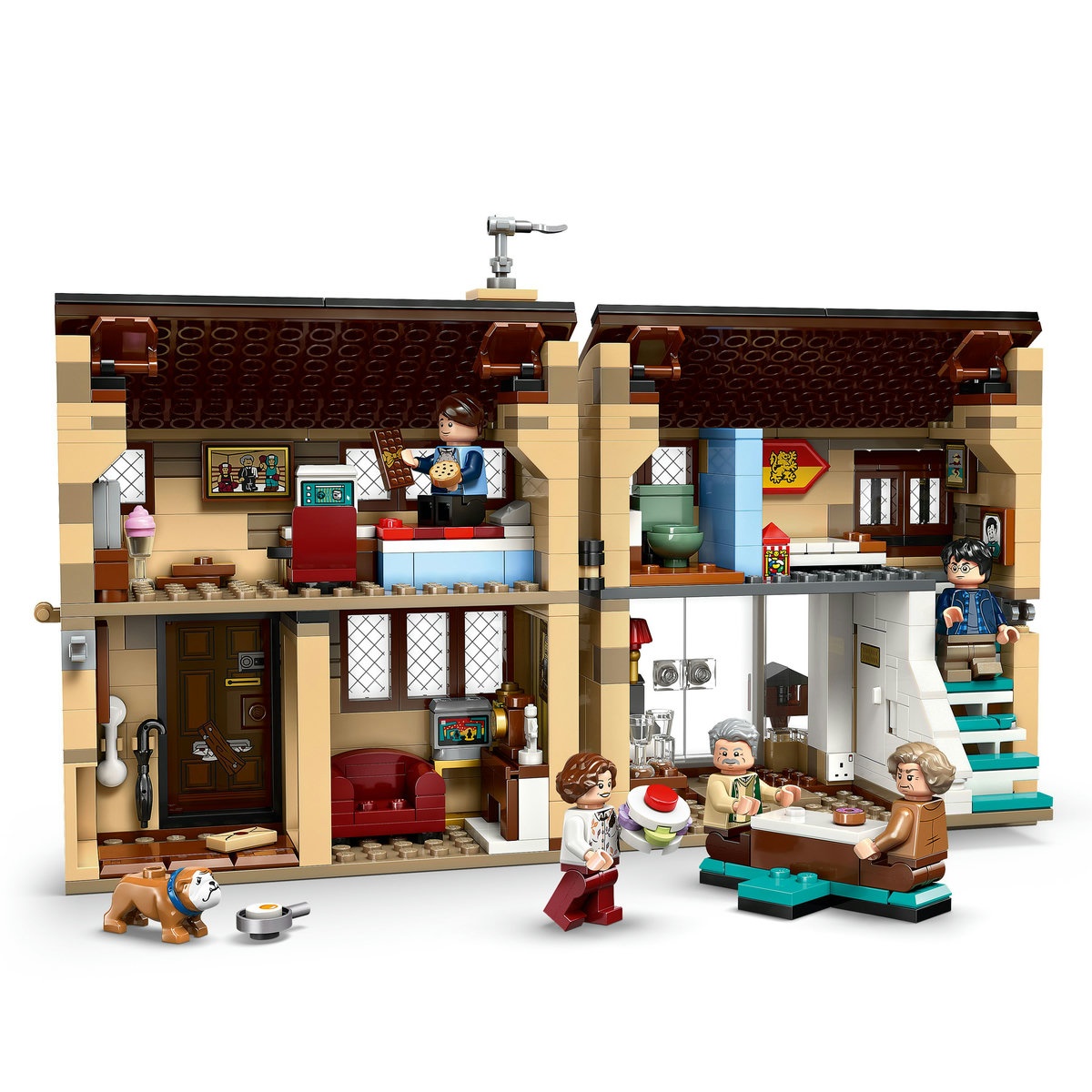 Set LEGO Harry Potter - Privet Drive: Vizita mătușii Marge (76451) - 3 | YEO