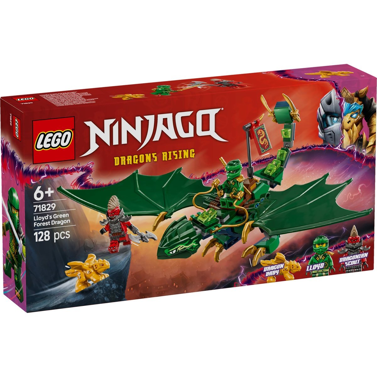 Set LEGO Ninjago - Dragonul de Padure al lui Lloyd (71829)