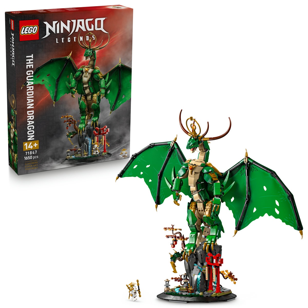 Set LEGO Ninjago - Dragonul gardian (71847)