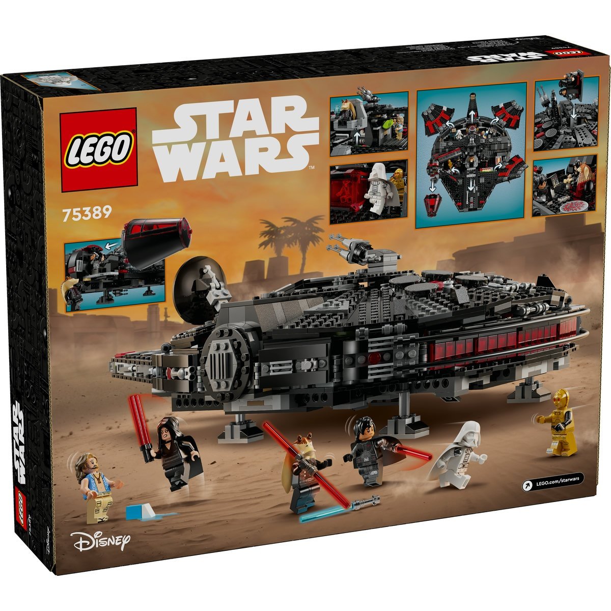 Set LEGO Star Wars - Falcon intunecat (75389) - 2 | YEO