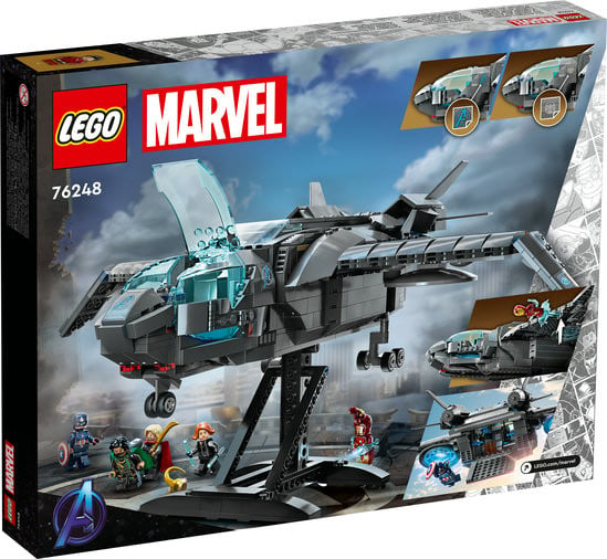 Set LEGO Super Heroes - Quinjetul Avengers (76248) - 2 | YEO