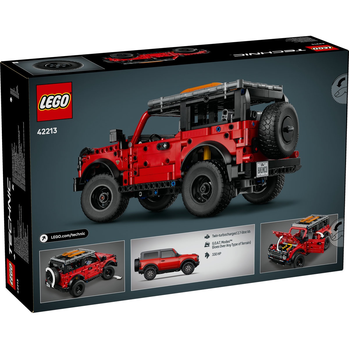Set LEGO Technic - SUV Ford Bronco (42213) - 2 | YEO