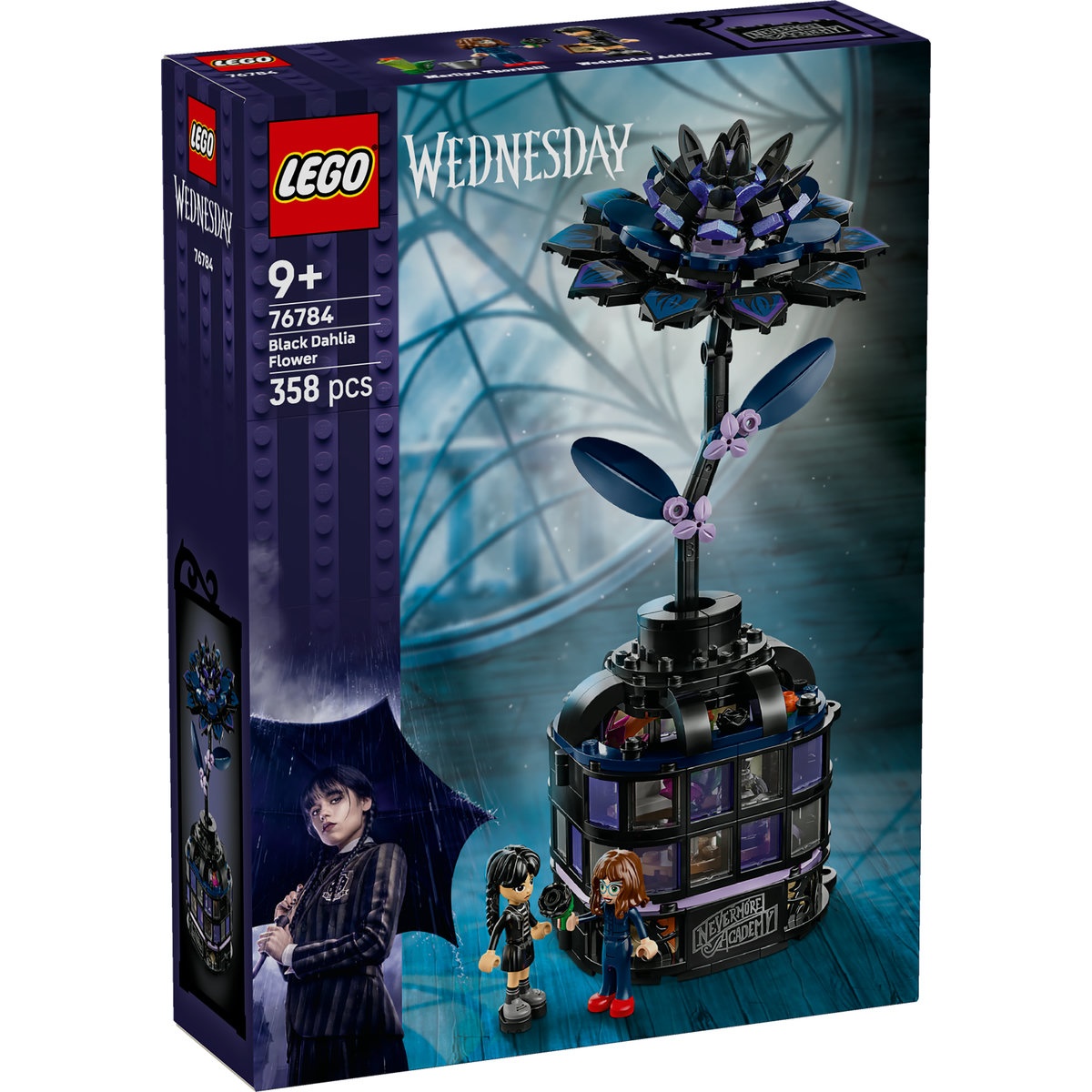 Set LEGO Wednesday - Floare de dalie neagra (76784) - 1 | YEO