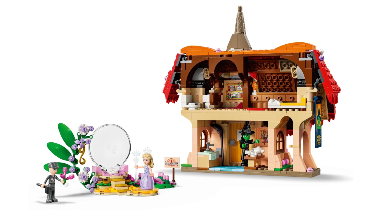 LEGO Wicked Glinda & Elphaba Visit Munchkinland 75690 | eJuniorul.ro
