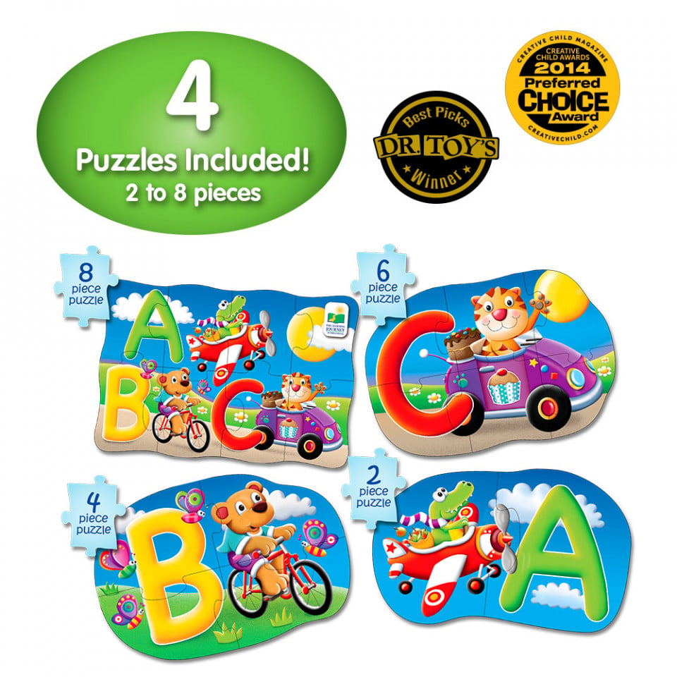 Set Primele Mele 4 Puzzle-Uri Abc - Eng - 3 | YEO