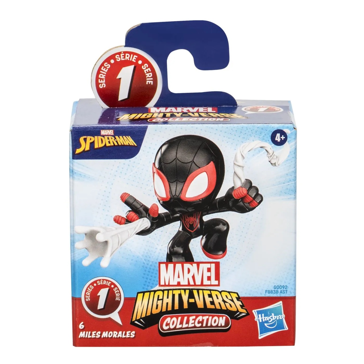 Spider Man Mighty Verse Seria 1 Figurina Miles Morales 6Cm