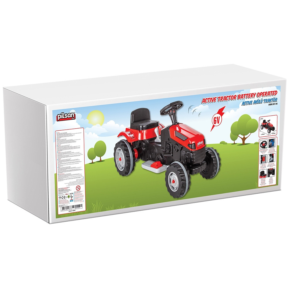 Tractor electric Pilsan Active 05-116 red - 3 | YEO