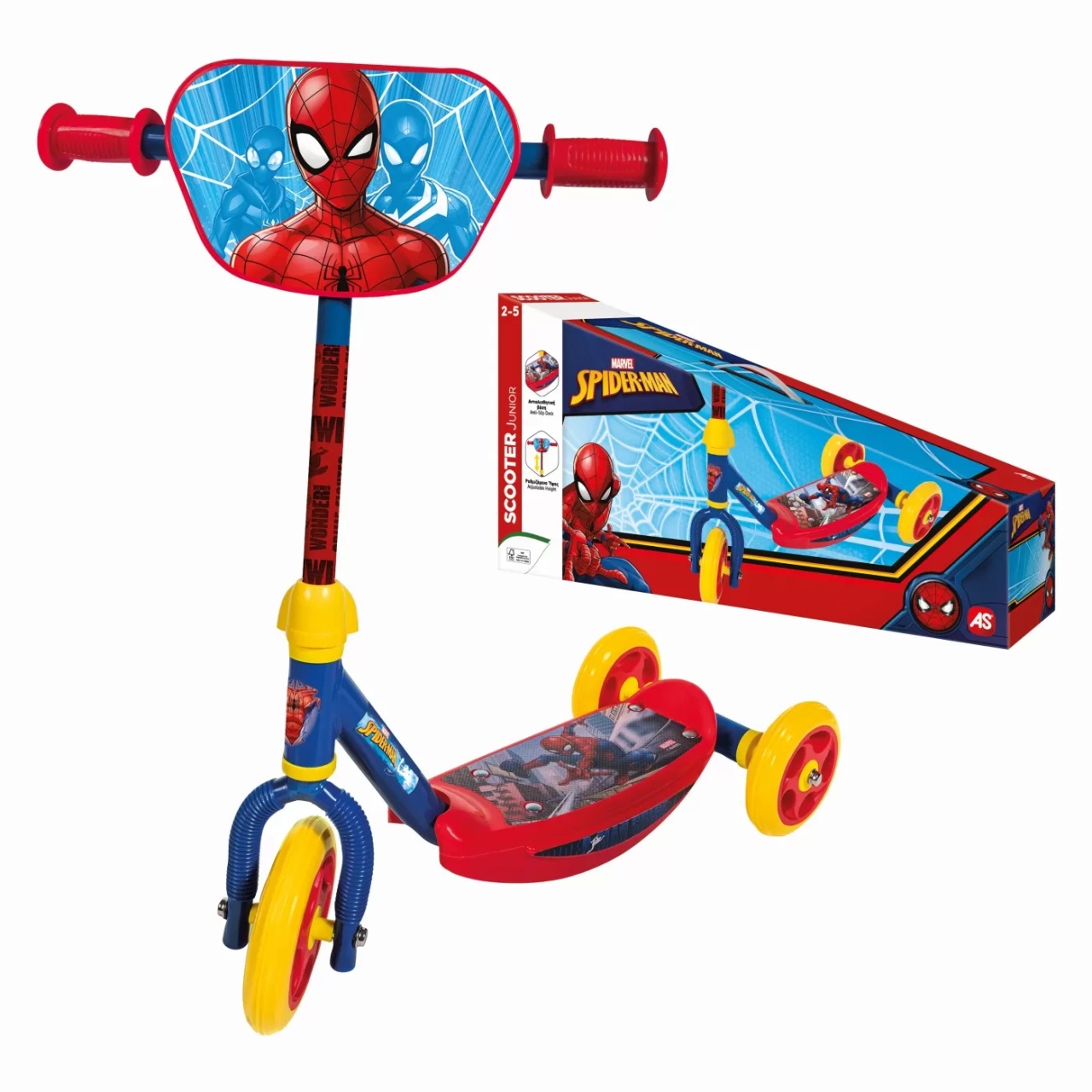 Trotineta Cu 3 Roti Spiderman - 3 | YEO