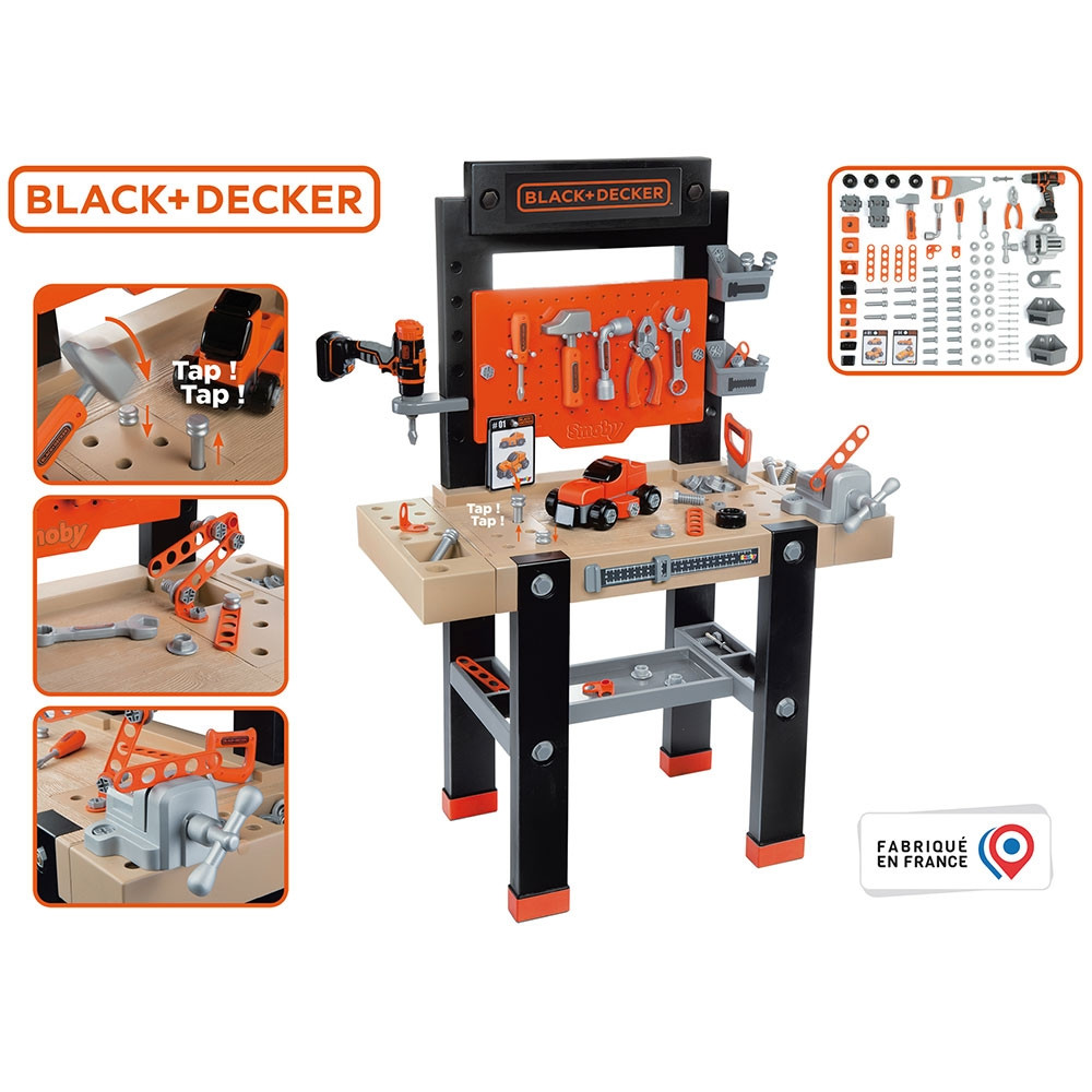 Atelier Smoby Black & Decker Bricolo Center - 1 | YEO