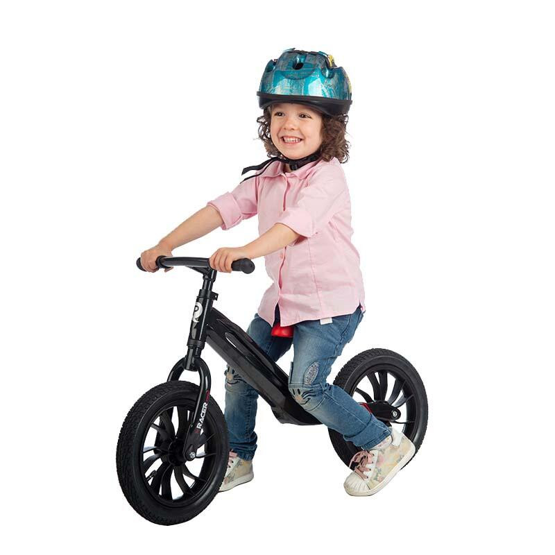 Balance bike Qplay Racer negru/rosu - 3 | YEO