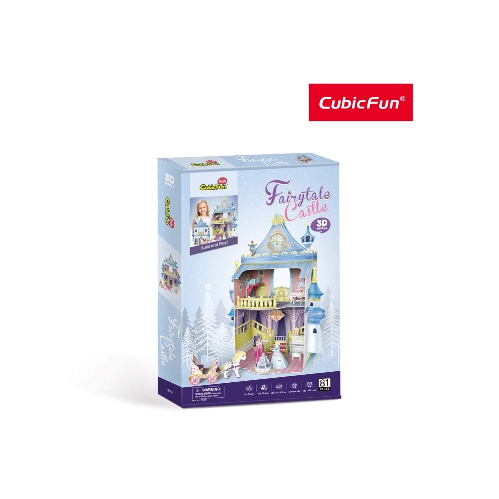 Cubic Fun - Puzzle 3D Castelul Basmelor 81 Piese