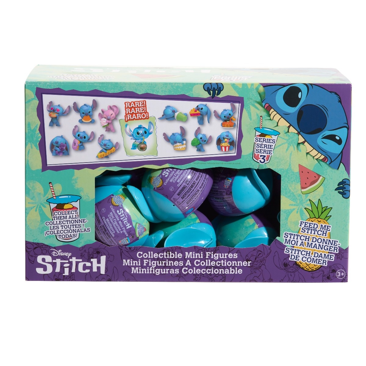 Disney Stitch - Mini-figurina ascunsa in capsula, Food S3