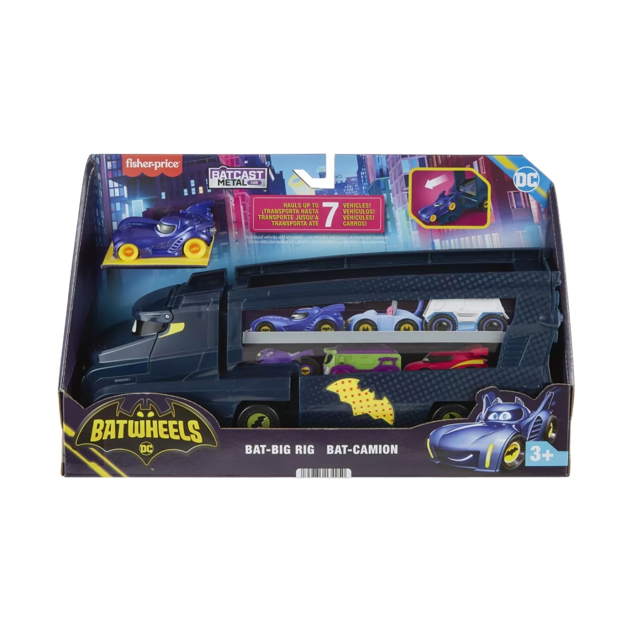 Fisher Price Batwheels Camionul Bat Big Rig - 1 | YEO