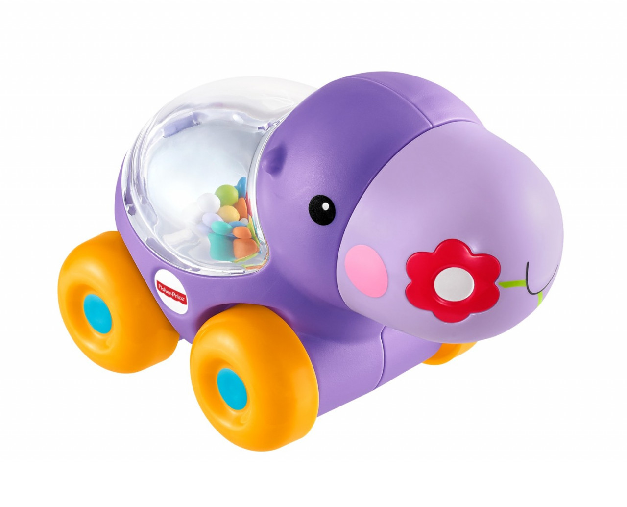 Fisher Price Jucarie Apasa Si Mergi Hipopotam - 1 | YEO