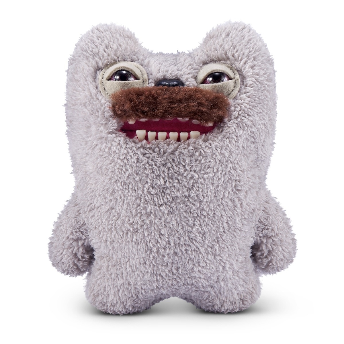 Fuggler - Jucarie de plus, 23 cm - Ciudateii cu par, Old Tooth - Moustache - Grey