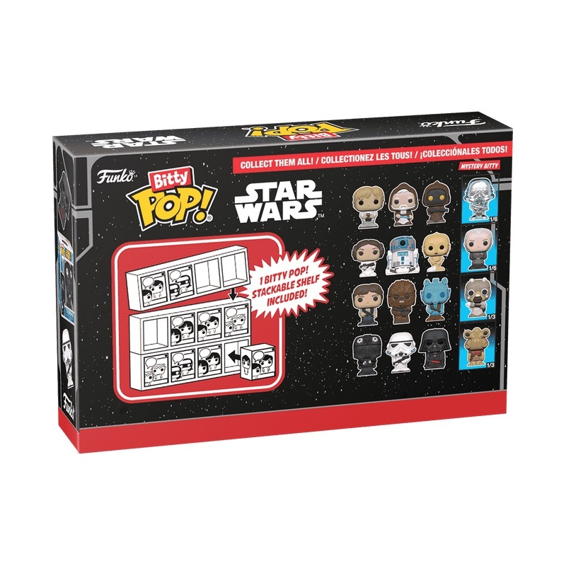 Funko Bitty POP: Star Wars- Luke 4PK - 2 | YEO