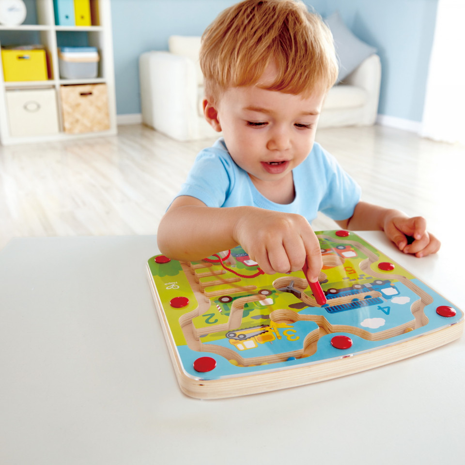 Hape Labirint Magnetic Constructii Si Numere - 2 | YEO