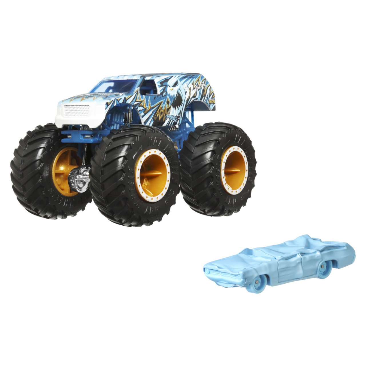 Hot Wheels Monster Truck Si Masinuta Metalica 32 Degrees - 1 | YEO