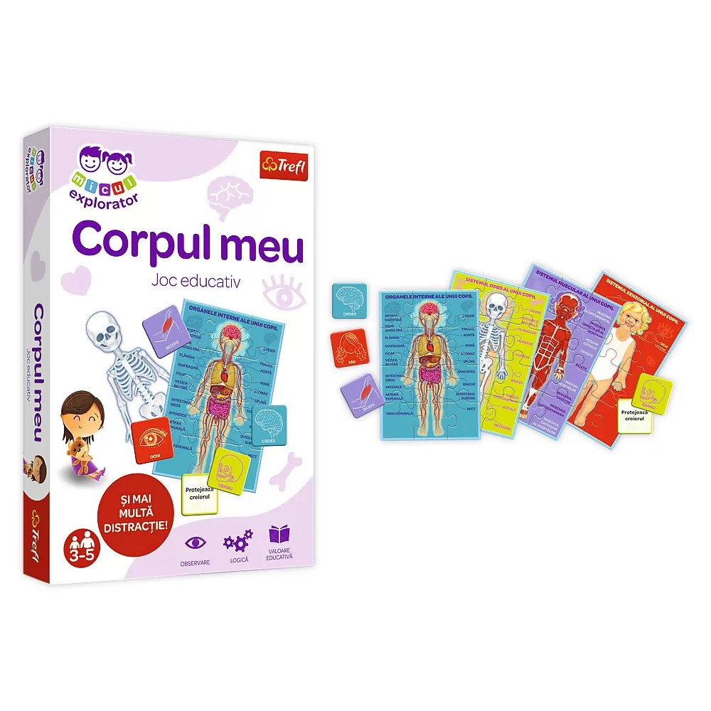 Joc Corpul Meu Micul Explorator - 3 | YEO