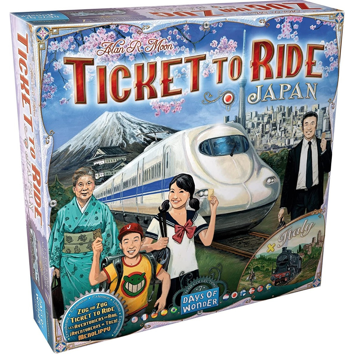 Joc de societate Ticket to Ride Map Collection: Italy & Japan, limba engleza