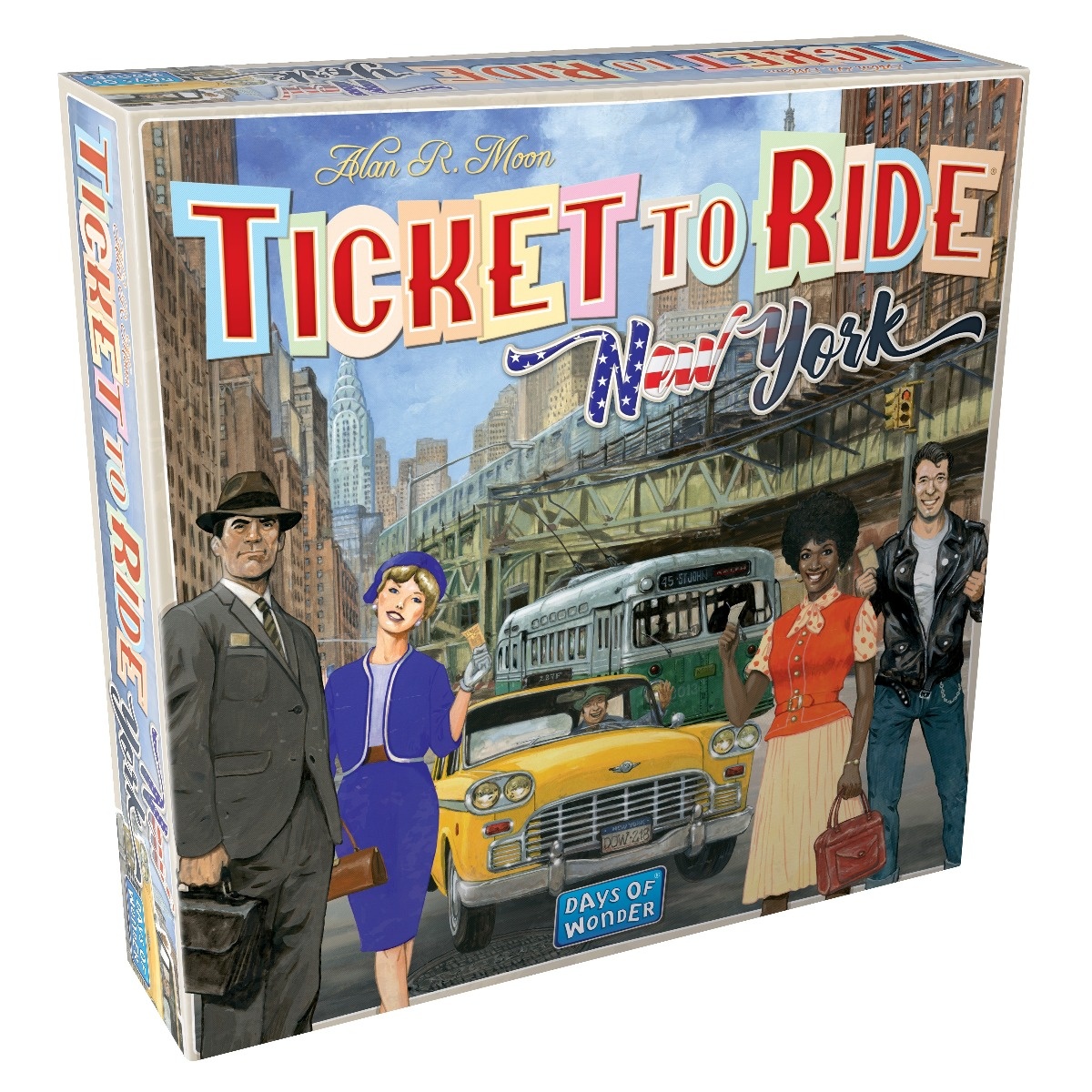 Joc de societate Ticket To Ride New York, limba engleza - 3 | YEO