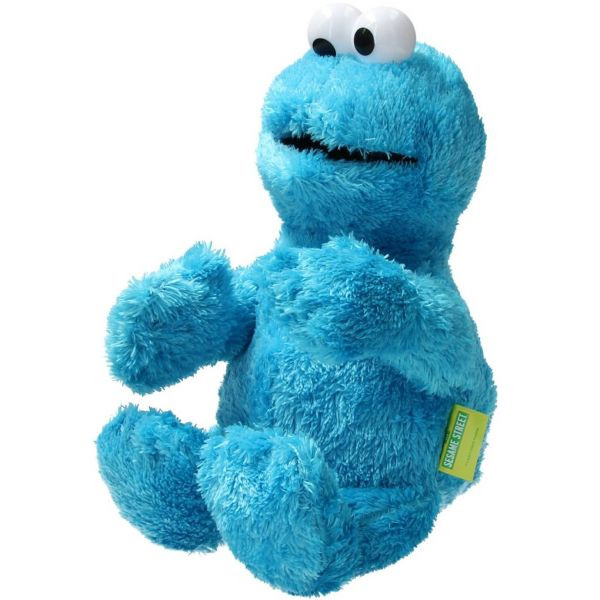 Jucarie din plus Cookie Monster, Sesame Street, 38 cm - 3 | YEO