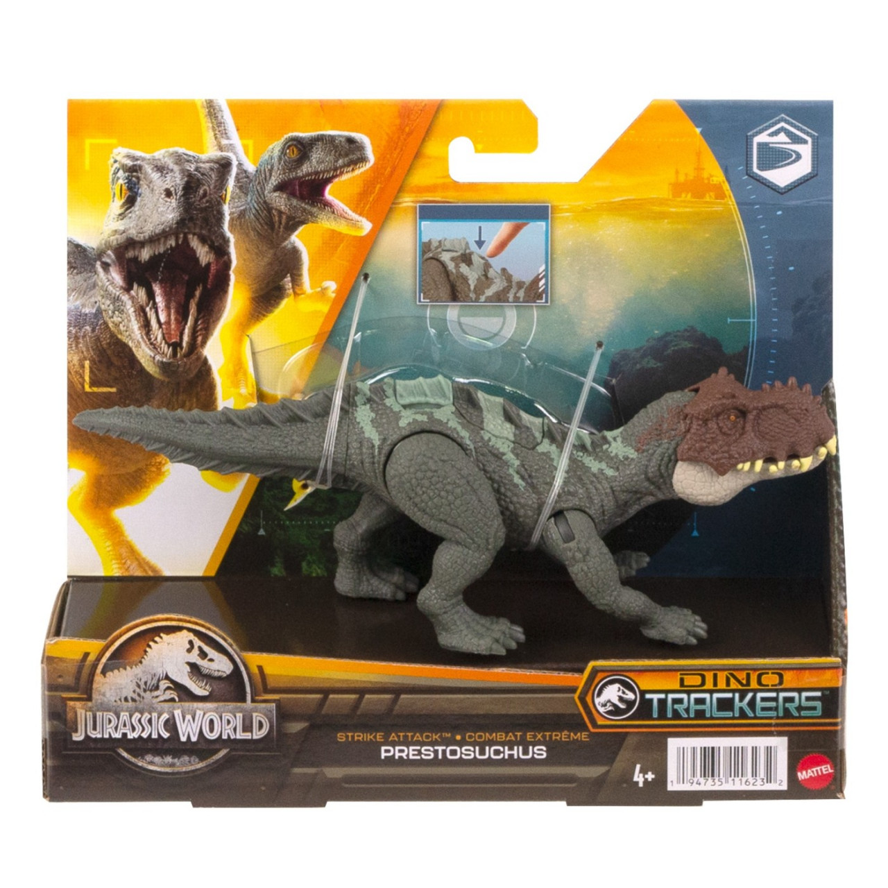 Jurassic World Dino Trackers Strike Attack Dinozaur Prestosuchus - 1 | YEO