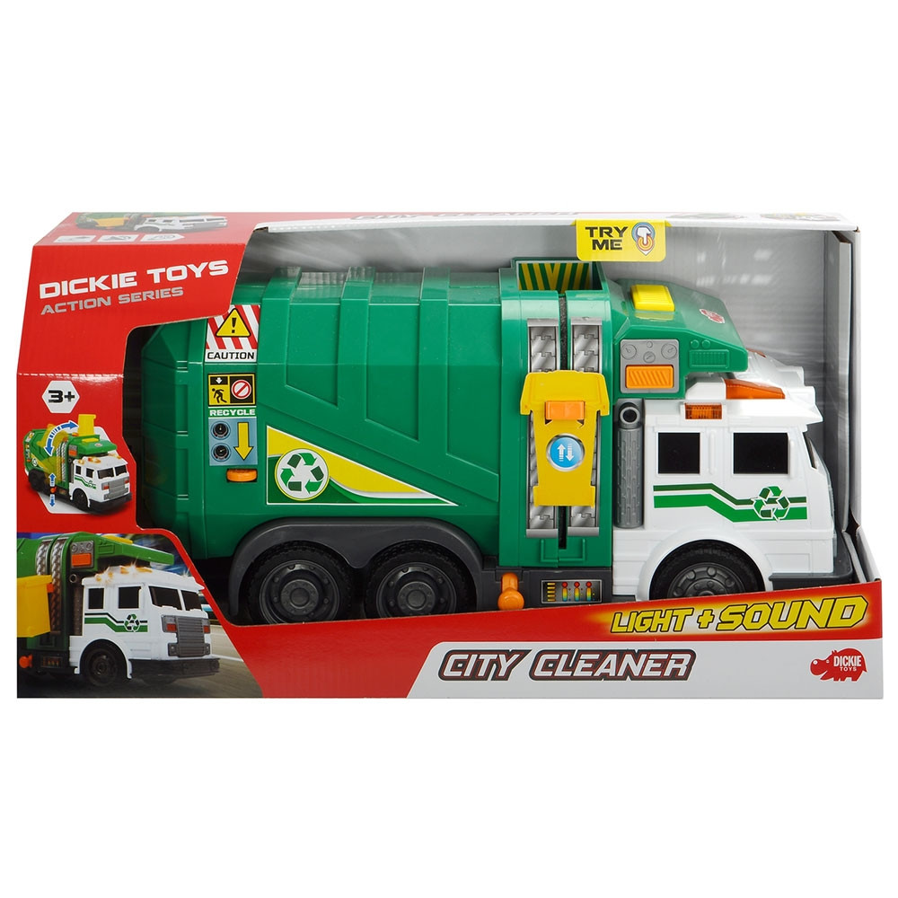 Masina de gunoi Dickie Toys City Cleaner cu accesorii - 1 | YEO