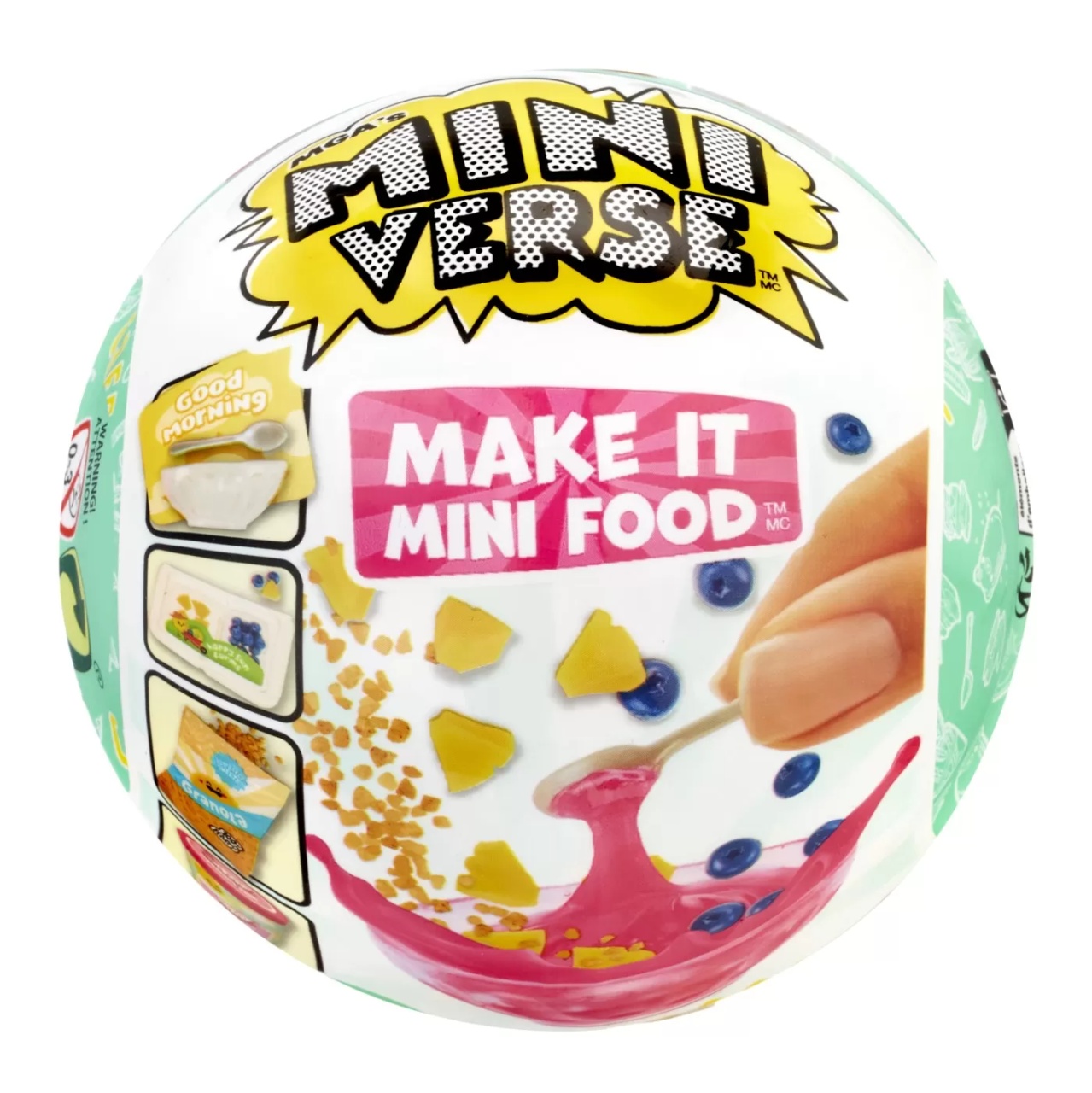 Mga’S Miniverse Mini Food Café S3 Set Surpriza