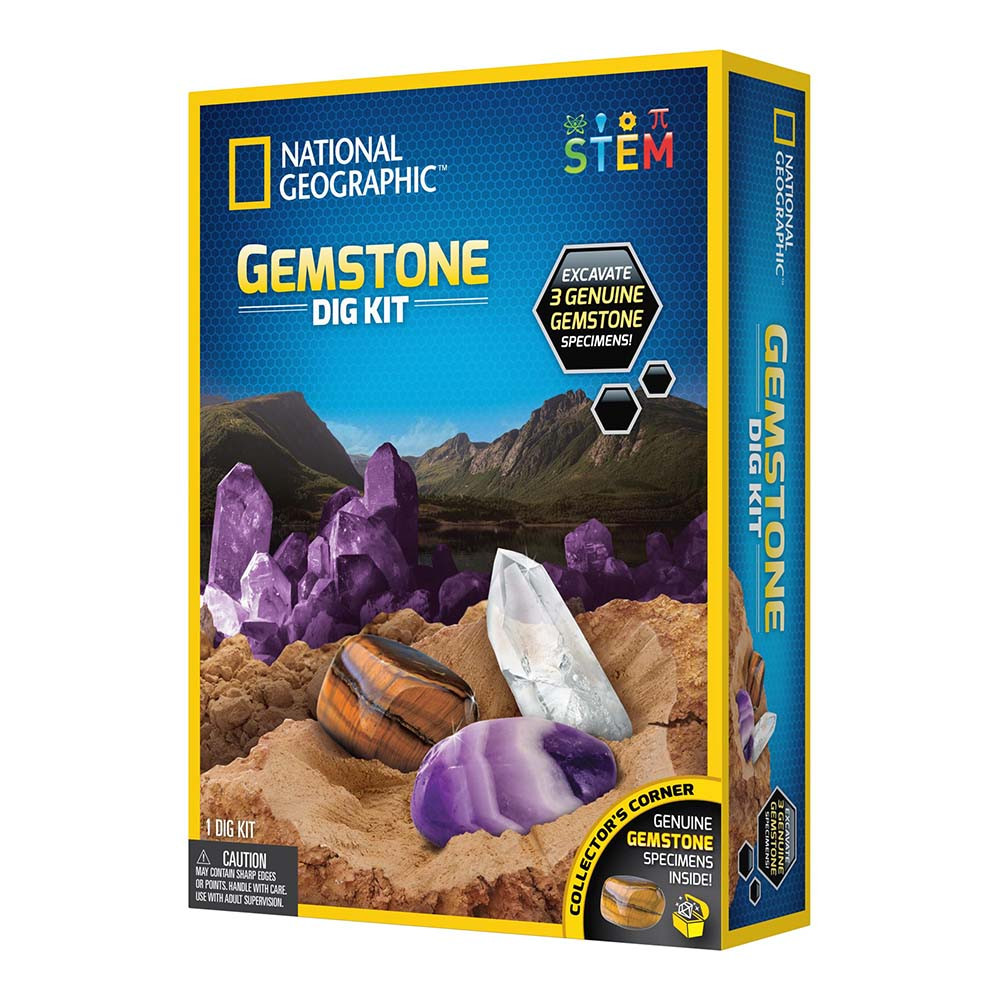 National Geographic - Kit Creativ Sa Cautam Pietre Pretioase - 1 | YEO