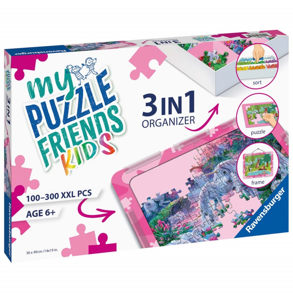 Organizator Roz 3 In 1 Pentru Puzzle