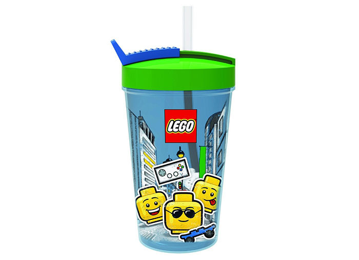 Pahar LEGO Iconic cu pai