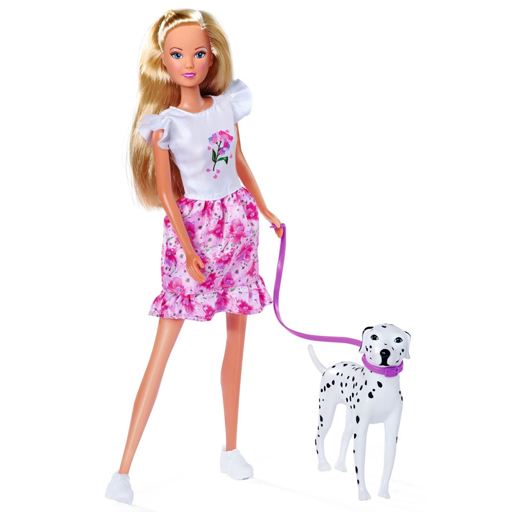 Papusa Simba Steffi Love Cute Walk papusa 29 cm, papusa 12 cm, 2 figurine si accesorii - 1 | YEO