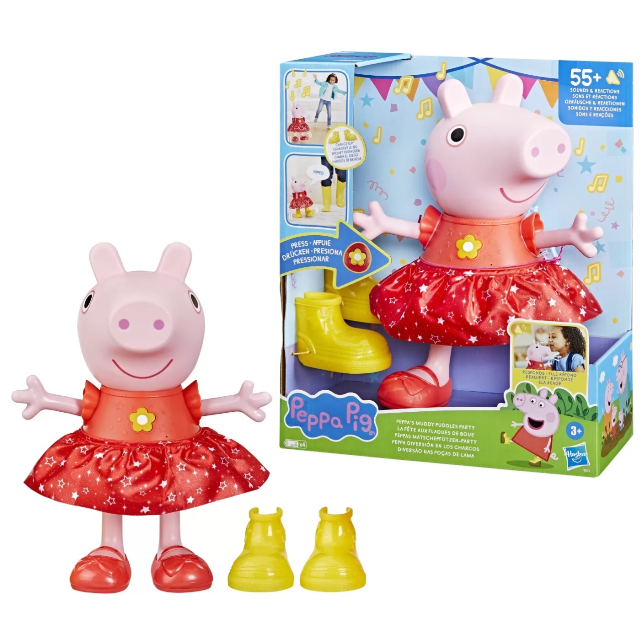 Peppa Pig Figurina Interactiva Peppa - 3 | YEO