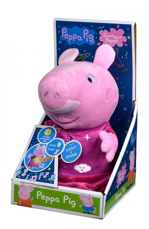 Peppa Pig Plus Noapte Buna 25Cm