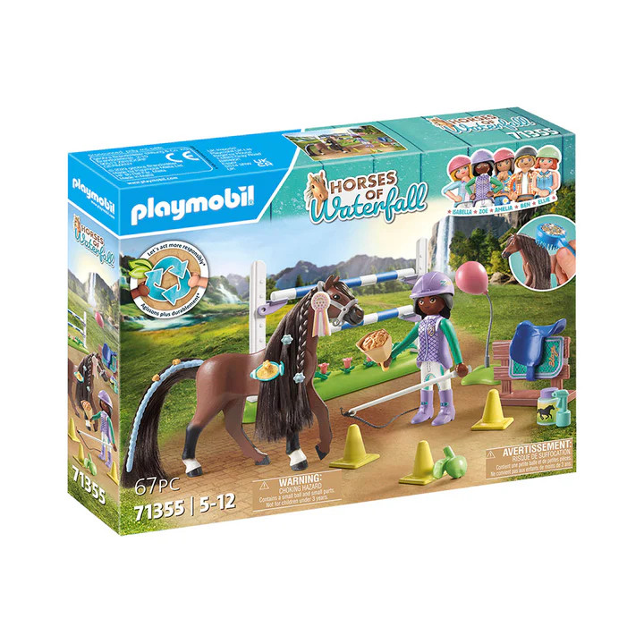 Playmobil - Arena Cu Zoe Si Calutul Blaze