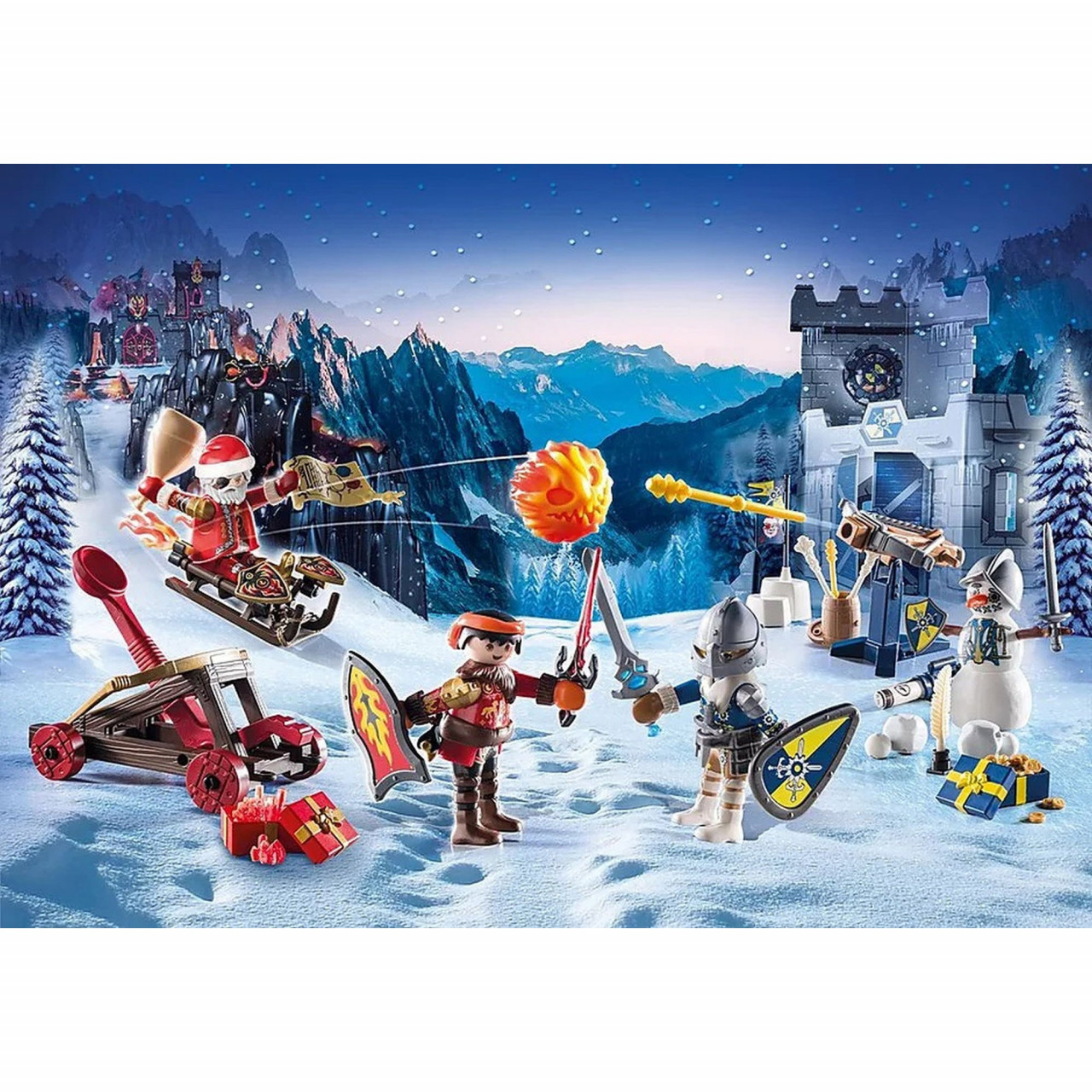 PLAYMOBIL - CALENDAR CRACIUN - NOVELMORE BATAIE CU ZAPADA - 2 | YEO