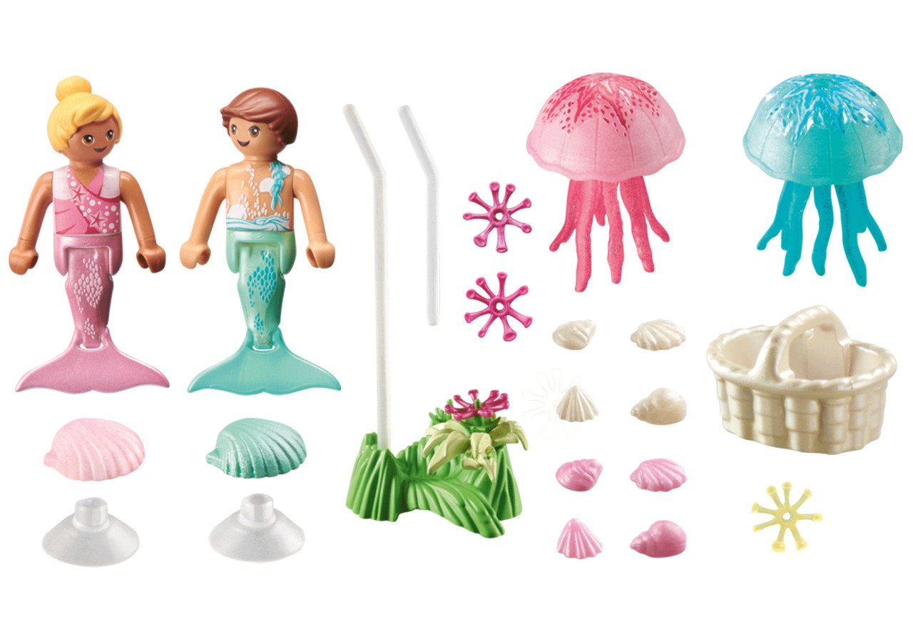 Playmobil-COPII SIRENE CU MEDUZE - 1 | YEO