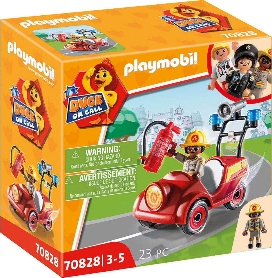 Playmobil - D.O.C - Masinuta De Pompieri