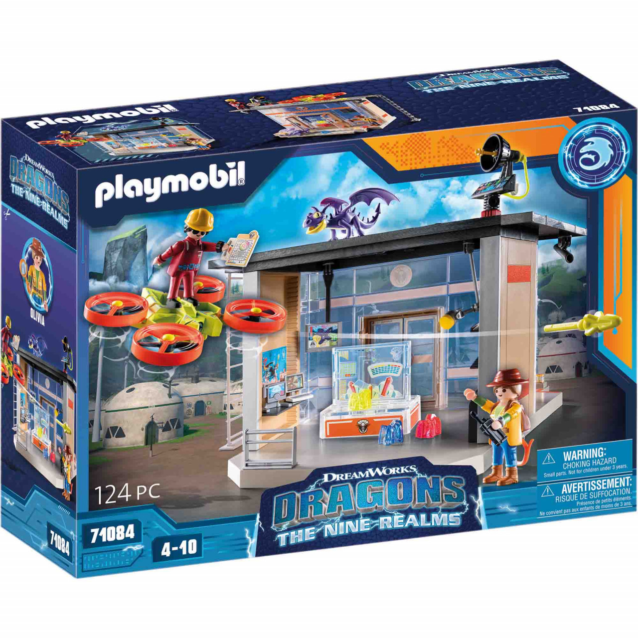 Playmobil - Dragons: Laboratorul Lui Icaris