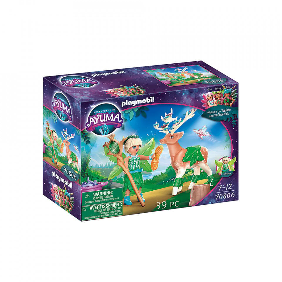 Playmobil - Forest Fairy Cu Animalul De Suflet - 1 | YEO