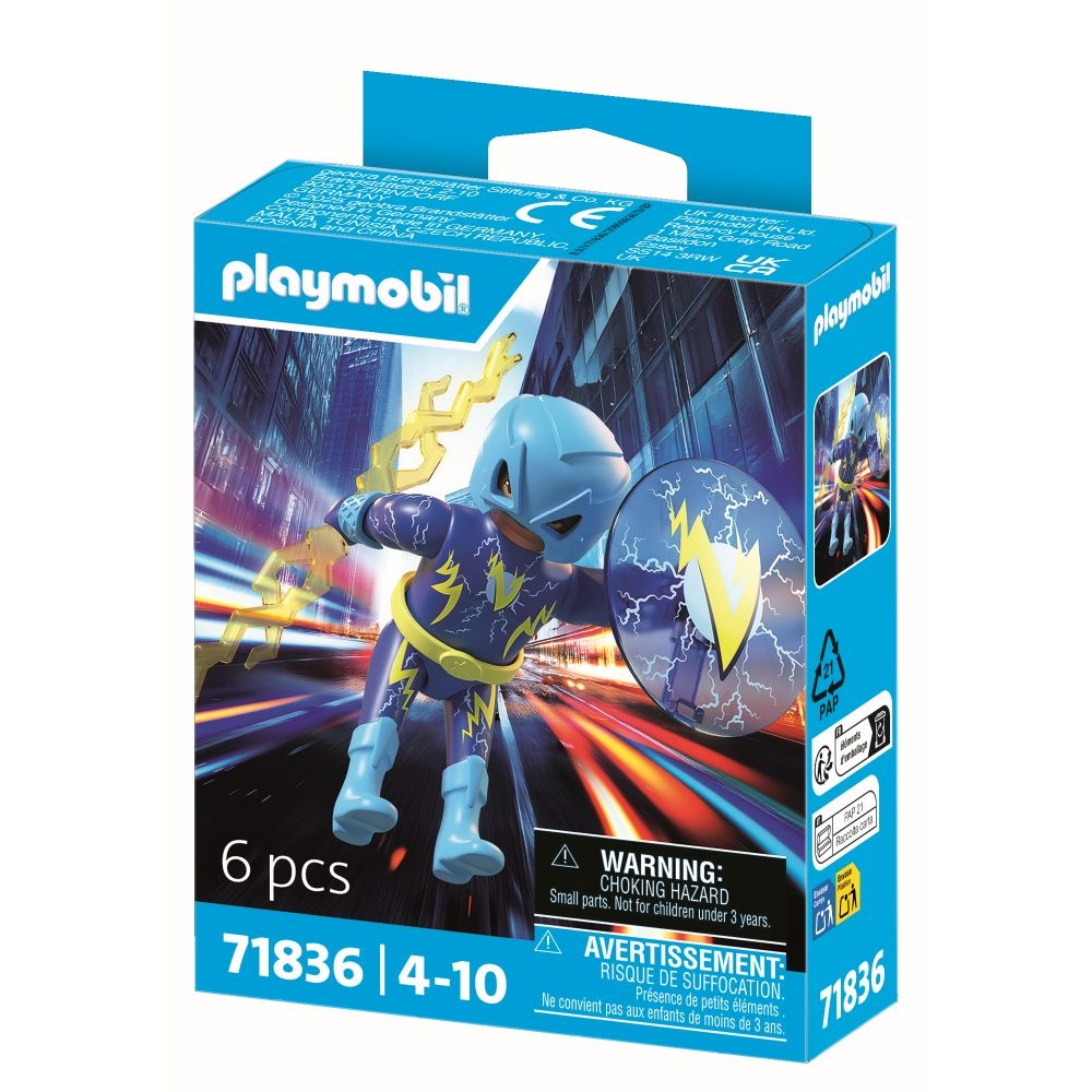 Playmobil - Jucarie de rol Supereroul fulger - 2 | YEO