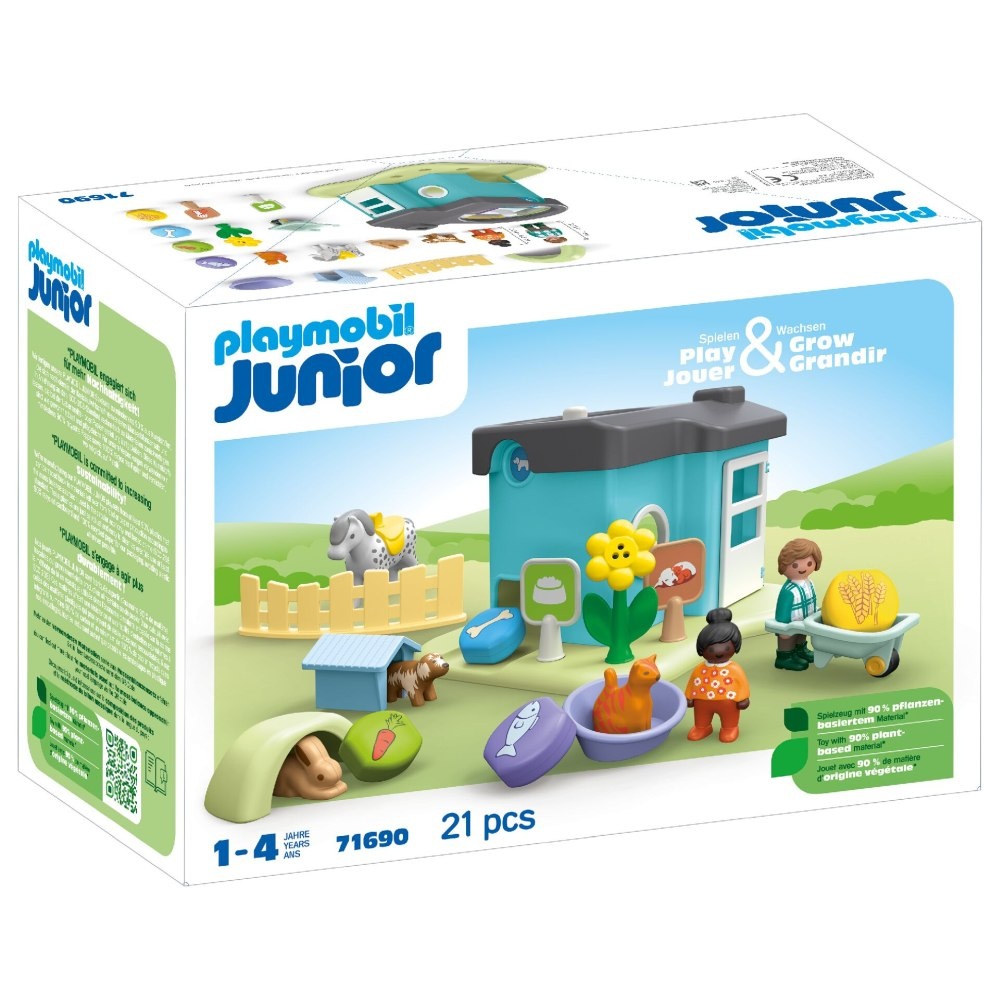 Playmobil Junior - Custi pentru animale