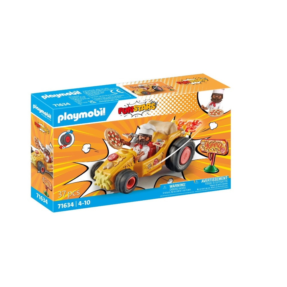 Playmobil - Kart pullback pizza