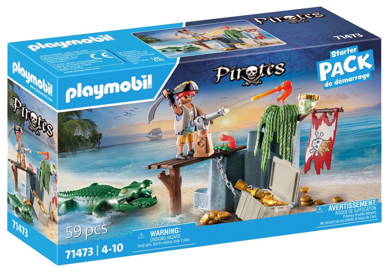 Playmobil-PIRAT CU ALIGATOR