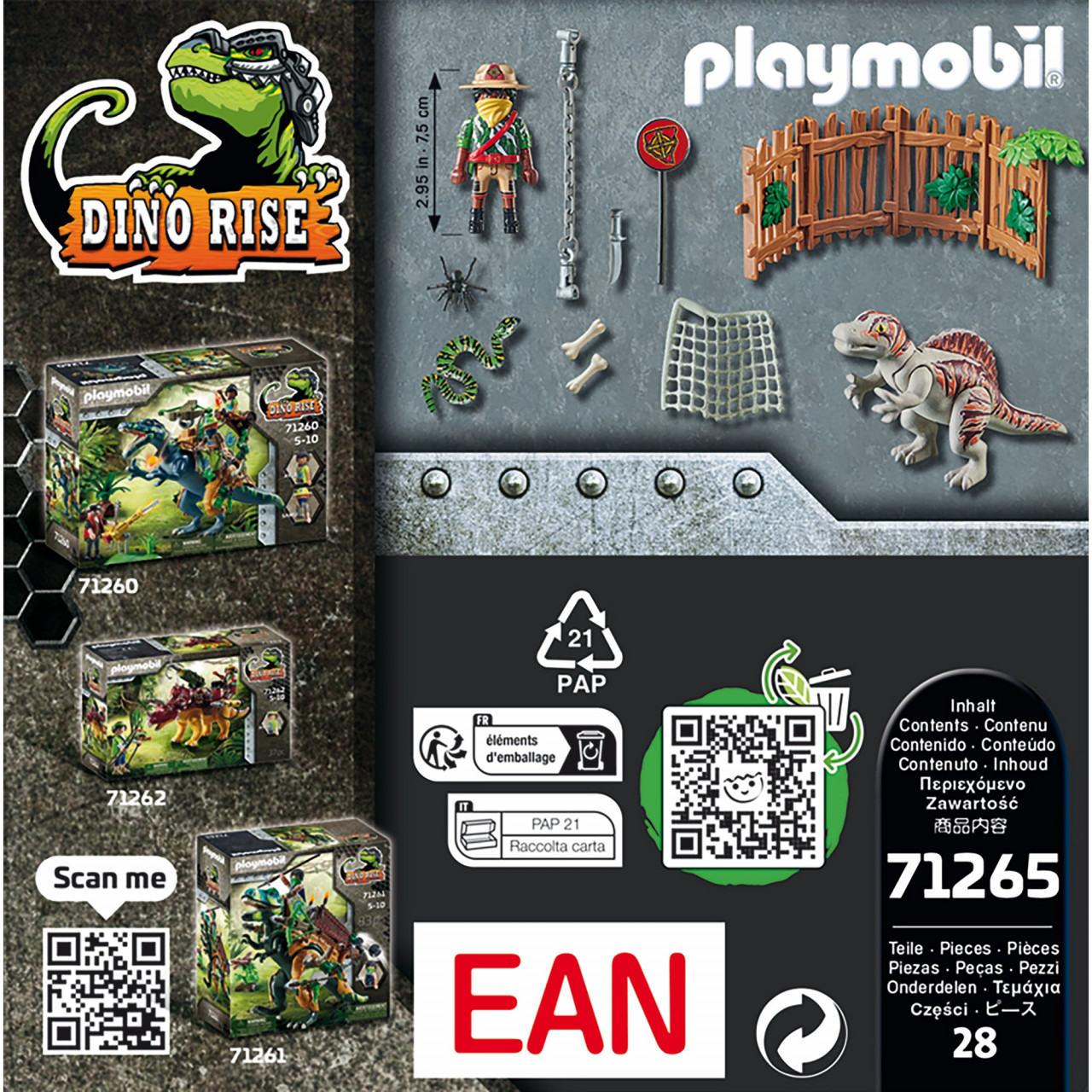 Playmobil - Pui De Spinosaur - 3 | YEO