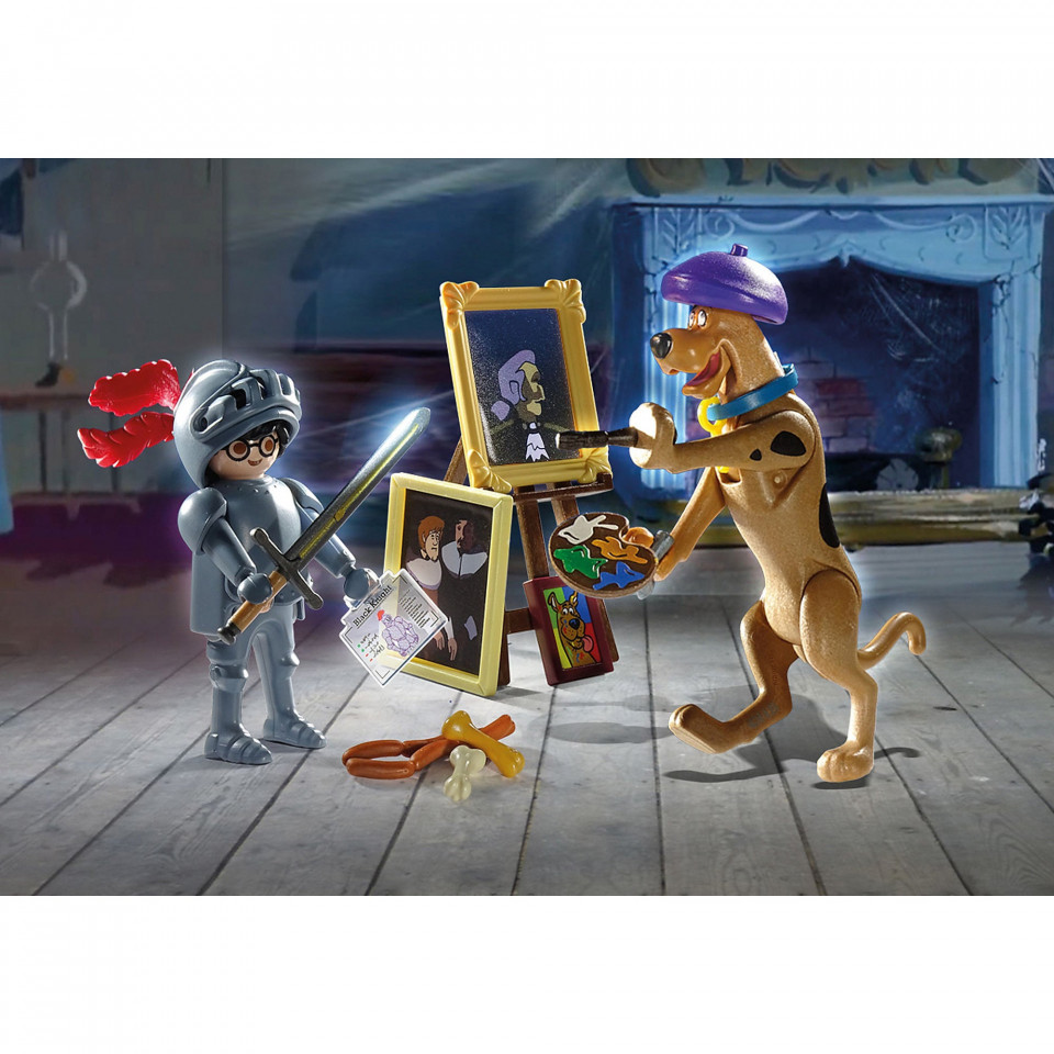 Playmobil - Scooby-Doo Aventuri Cu Cavalerul Negru